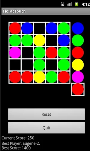 TicTacTouch Screenshot 1