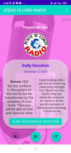 JESUS IS LORD RADIO REVAMPED Screenshot 0