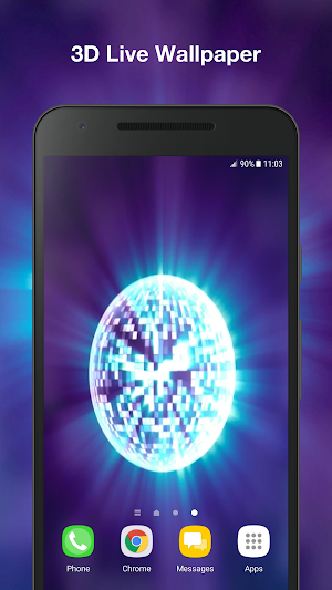 Disco Ball Live Wallpaper Screenshot 0