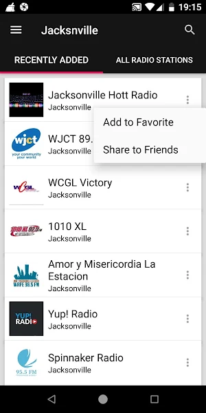 Jacksonville Radio Stations - Florida, USA Screenshot 1