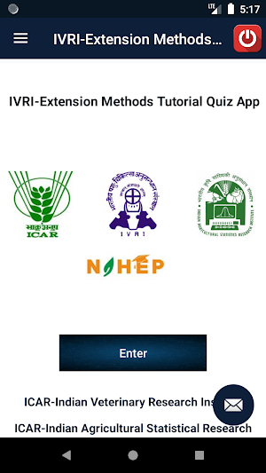 IVRI-Extension Methods Tutorial Quiz App Screenshot 1