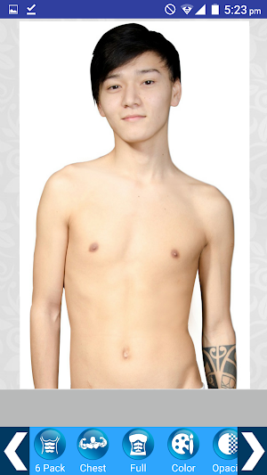 Make Six Pack Photo 6 Abs Body Screenshot 2