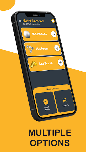 Metal detector & Stud detector Screenshot 1