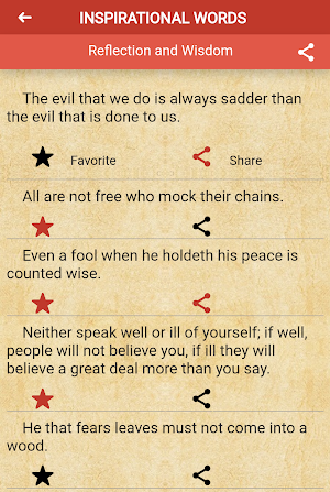 Wisdom Quotes - Inspirational Words Screenshot 1