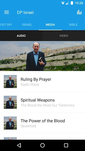 Derek Prince Israel Screenshot 2