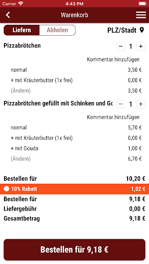 Pizza Time Aachen Screenshot 1