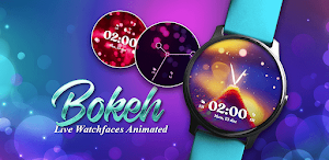 Bokeh Live WatchFace Animated Screenshot 2