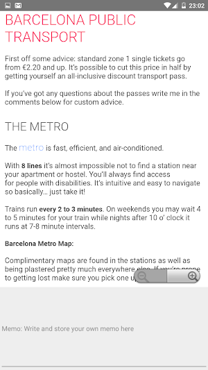 BARCELONA BUS MAP OFFLINE Screenshot 0