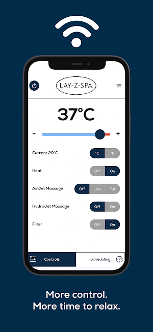 Lay-Z-Spa® WiFi App Screenshot 1