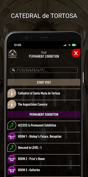 VISIT - TORTOSA CATHEDRAL Screenshot 3