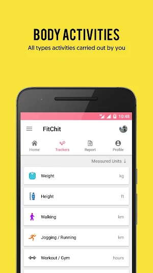 FitChit - Health & Fitness tra Screenshot 3