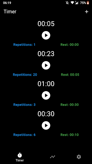 IntervalTimer Screenshot 1