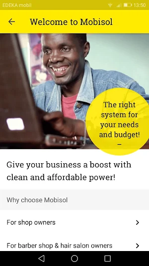 Mobisol Screenshot 0