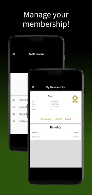 Clubhouse Golf Member App Screenshot 1