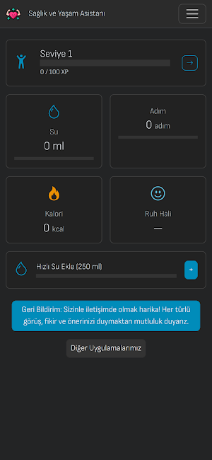 Sağlık ve Yaşam Asistanı Screenshot 0