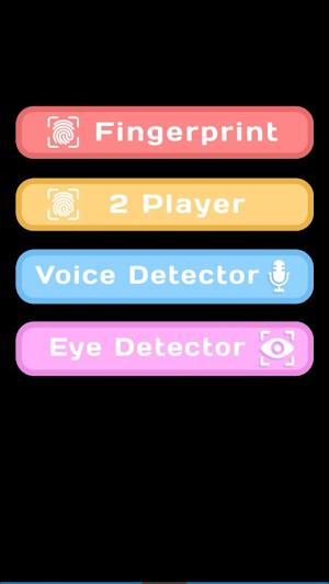 Lie Detector Fingerprint Scan Screenshot 1