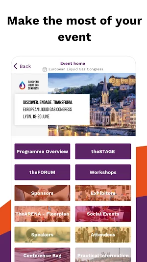 European Liquid Gas Congress Screenshot 1