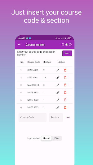 IIUM Schedule Maker (Preview) Screenshot 0
