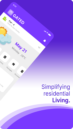 Gated Resident App Screenshot 1