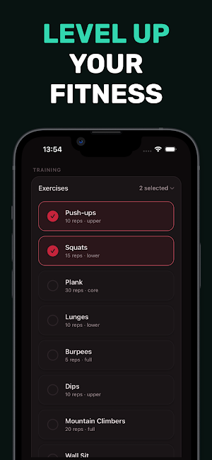 MicroReps - Workout Reminder Screenshot 1