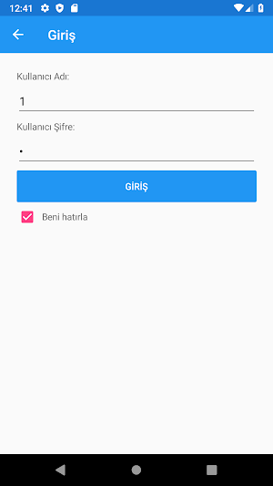 NoktaBarkod Mobile Screenshot 1
