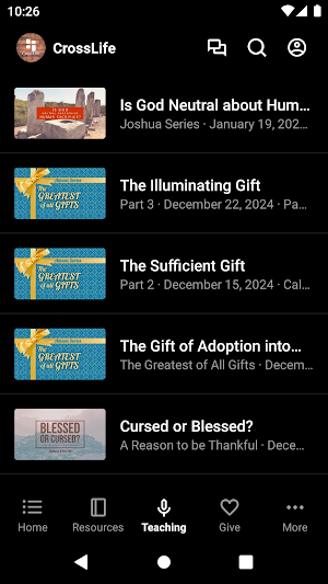 CrossLife Church JC Screenshot 2