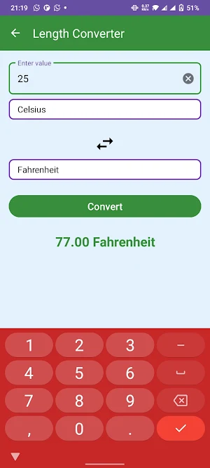 UnitShift Calculator – Convert Screenshot 3