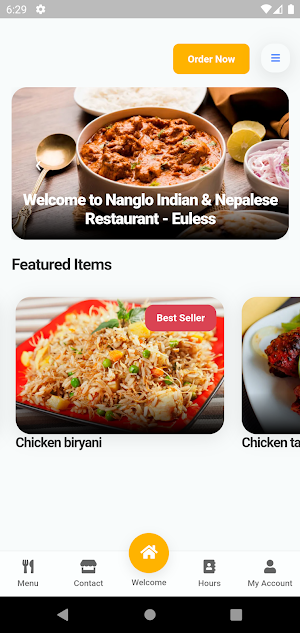 Nanglo Restaurant Screenshot 1