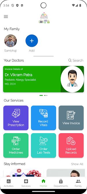 Children Wellness Clinic Screenshot 0