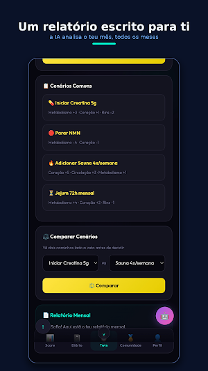 PhisBio Lab: Idade Biológica Screenshot 3