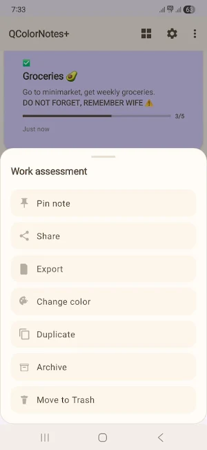 QColorNotes+ Screenshot 1
