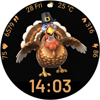 Thanksgiving Turkey Animated
