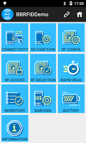 Bluebird RFID Demo App for RFR Screenshot 0