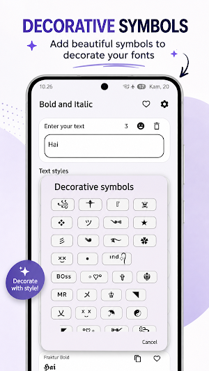 Bold & Italic Text Generator Screenshot 2