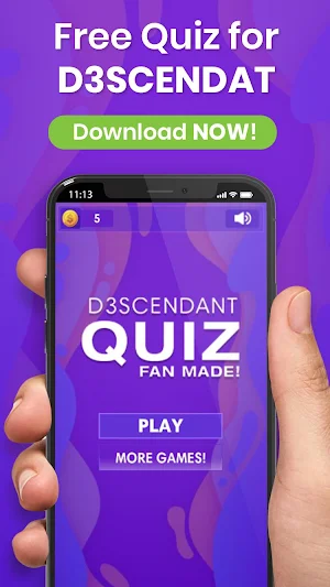 Quiz for D3SCENDANT: Guess the character! FAN MADE Screenshot 0