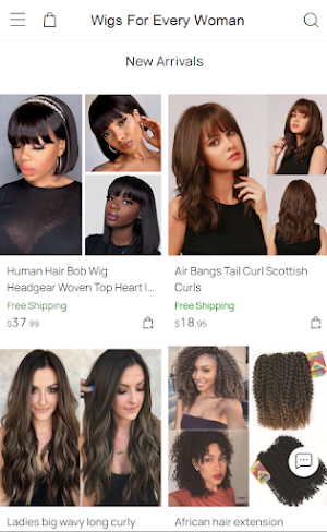 Wigs App For Every Woman Screenshot 0