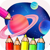 color planet space