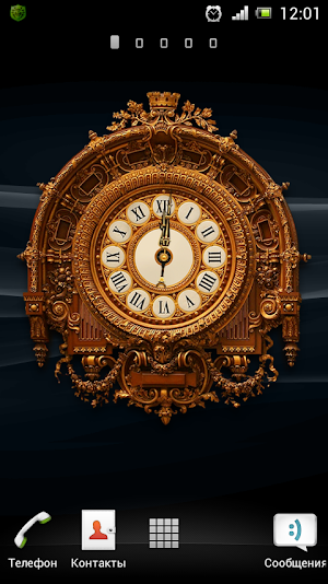 Сlock Widget on desktop Screenshot 0