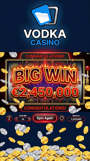Vodka Casino Screenshot 1
