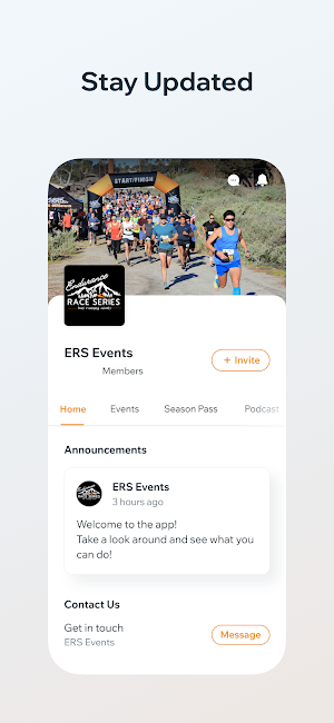 ERS Events Screenshot 2
