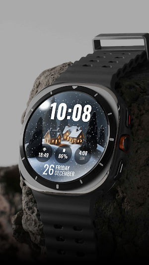 Winter Watch Face [Animated] Screenshot 2