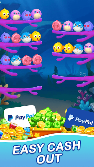 Fish Sort - Earn & Real Screenshot 0