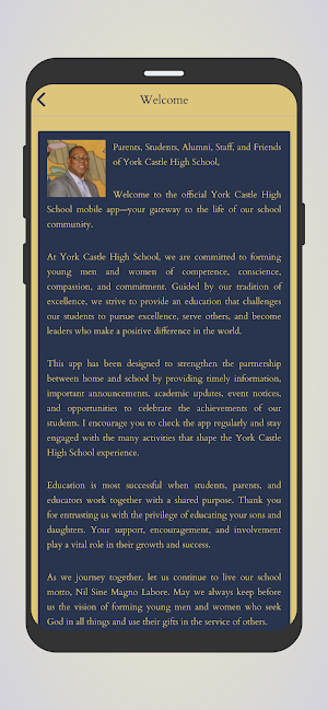 York Castle High School Screenshot 1