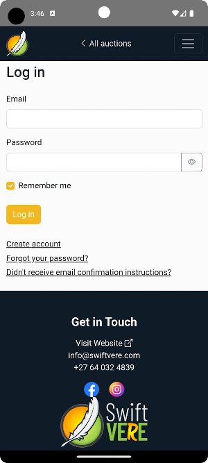 SwiftVERE Screenshot 3