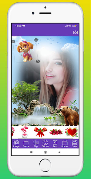 Animal Photo Frame Editor Screenshot 3