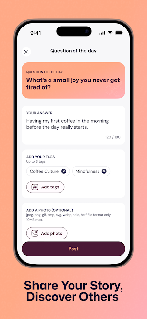 BeSocial. Screenshot 2