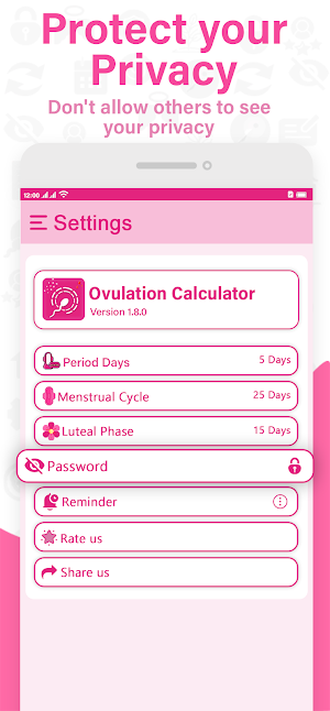 Ovulation Period Calculator Screenshot 2
