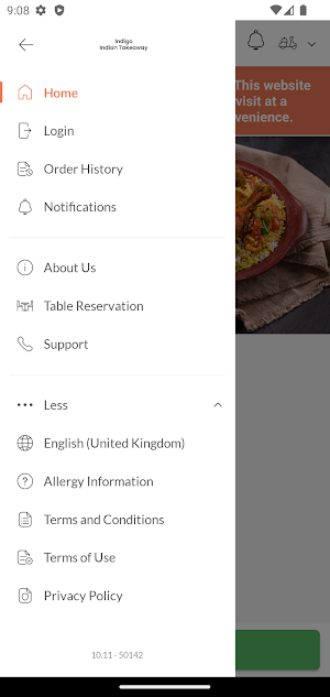 Indigo Indian Takeaway Screenshot 3