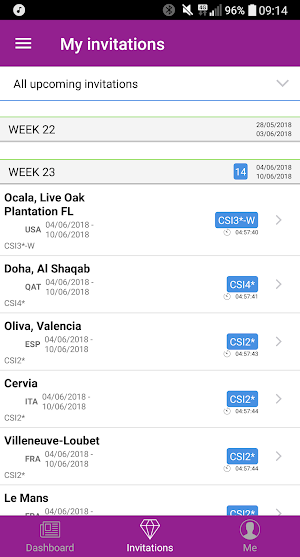 FEI Sport Manager Screenshot 2