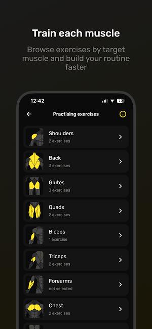 MuscleLab Screenshot 1